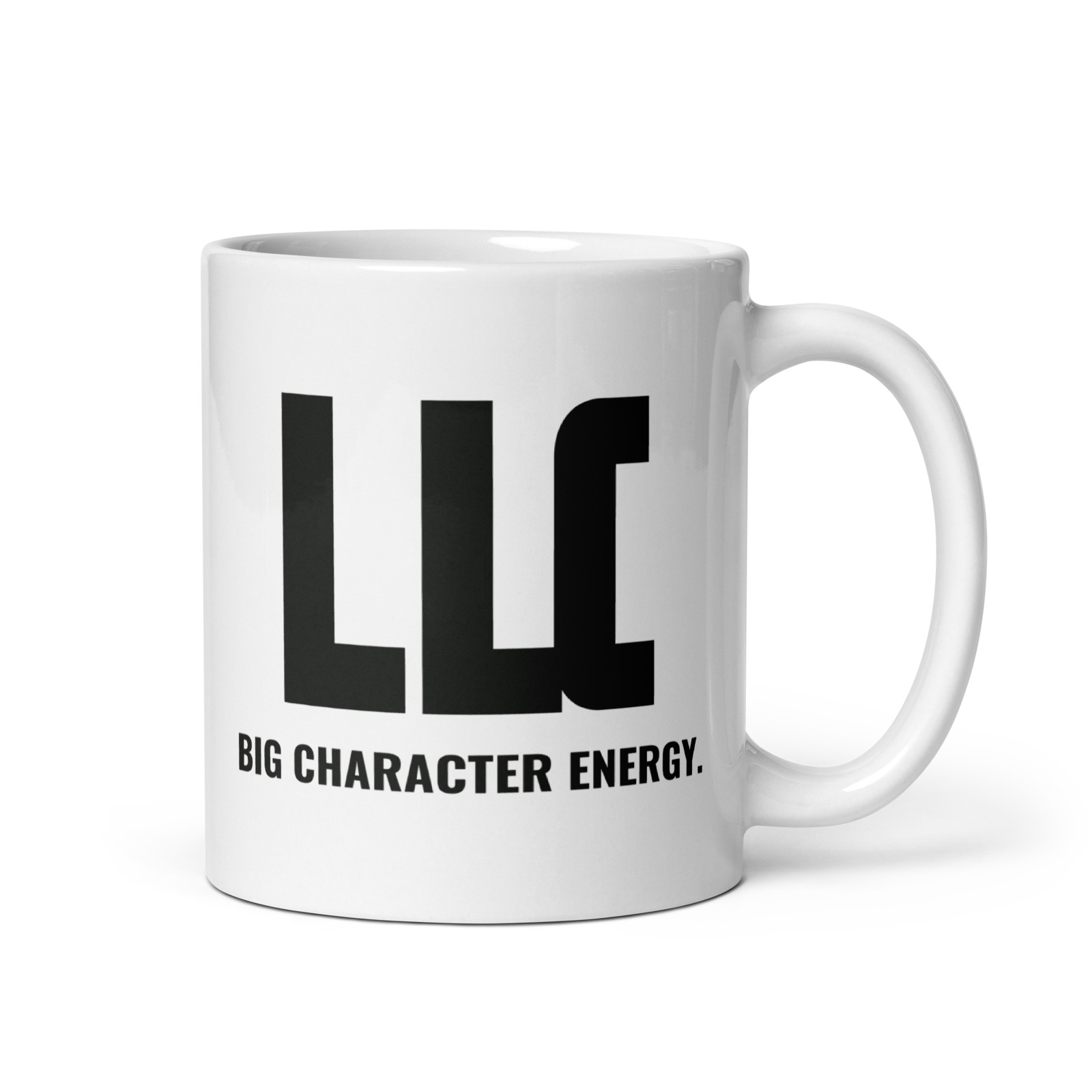 LLC Core Mug, default. Printful product mockup.